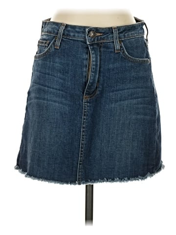 Just Black Denim Skirt (view 1)