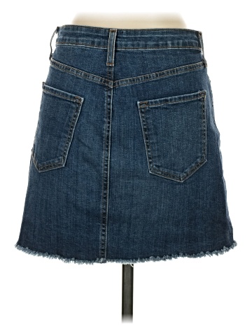 Just Black Denim Skirt (view 2)
