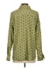 NY Collection Print Green Long Sleeve Blouse Size S - photo 2