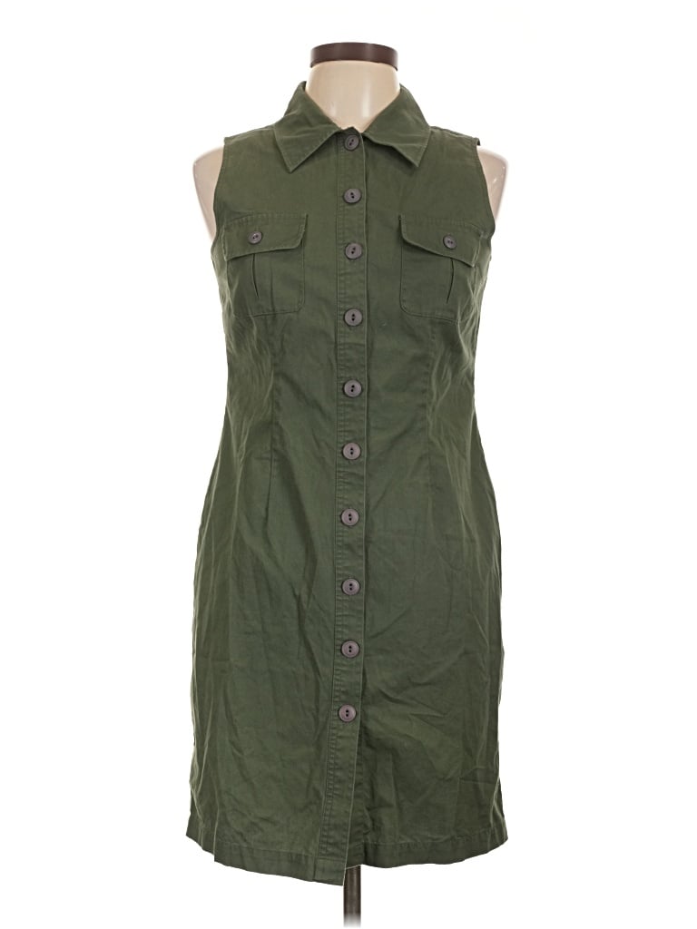 Pre-owned Assorted Brands Casual Dress In Green