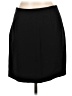 Michael Kors 100% Virgin Wool Solid Black Wool Skirt Size 10 - photo 2