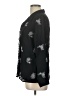Karen Arnold 100% Polyester Black Long Sleeve Blouse Size L - photo 5