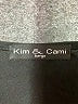 Kim & Cami Black Short Sleeve Top Size L - photo 7