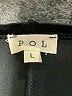 Pol 100% Polyester Black Casual Dress Size L - photo 7