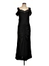 Unbranded 100% Polyester Black Cocktail Dress Size L - photo 1