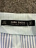 Zara Basic Stripes Blue Casual Skirt Size L - photo 4