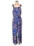 Boohoo Paisley Blue Jumpsuit Size 10 - photo 1