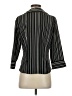 Fred David Stripes Black 3/4 Sleeve Blouse Size S - photo 2