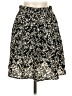 Shein 100% Polyester Print Black Casual Skirt Size 4 - photo 1