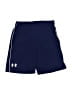 Under Armour 100% Polyester Blue Athletic Shorts Size 4 - photo 1