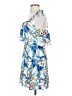 Parker 100% Polyester Tropical Blue Casual Dress Size XS - photo 5