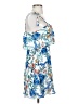 Parker 100% Polyester Tropical Blue Casual Dress Size XS - photo 4