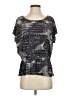 AGB Gray Short Sleeve Top Size S - photo 1