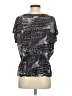 AGB Gray Short Sleeve Top Size S - photo 2