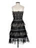 BCBGMAXAZRIA 100% Polyester Black Cocktail Dress Size 0 - photo 2