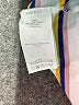 Boden 100% Cotton Stripes Ivory Short Sleeve Turtleneck Size 6 - photo 9