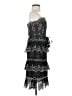 BCBGMAXAZRIA 100% Polyester Black Cocktail Dress Size 0 - photo 4