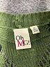 Oh MG! 100% Acrylic Green Cardigan Size XL - photo 7