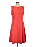Talbots Solid Orange Casual Dress Size 12 - photo 1