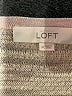 Ann Taylor LOFT 100% Acrylic Metallic Tan Pullover Sweater Size M - photo 7