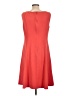 Talbots Solid Orange Casual Dress Size 12 - photo 2