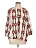 Line & Dot 100% Polyester Ivory 3/4 Sleeve Blouse Size L - photo 1