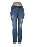 Belle + Sky Hearts Blue Jeans Size 10 - photo 1