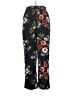 Shein Floral Black Casual Pants Size 8 - 10 - photo 1