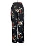 Shein Floral Black Casual Pants Size 8 - 10 - photo 2