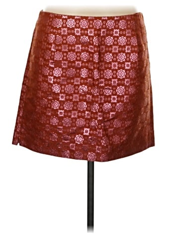 J.Crew Collection Faux Leather Skirt (view 1)