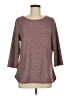 Emily Daniels Burgundy 3/4 Sleeve Top Size M - photo 1