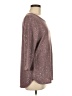 Emily Daniels Burgundy 3/4 Sleeve Top Size M - photo 4