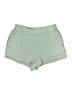 Madewell 100% Cotton Solid Green Shorts Size L - photo 1
