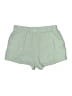 Madewell 100% Cotton Solid Green Shorts Size L - photo 2