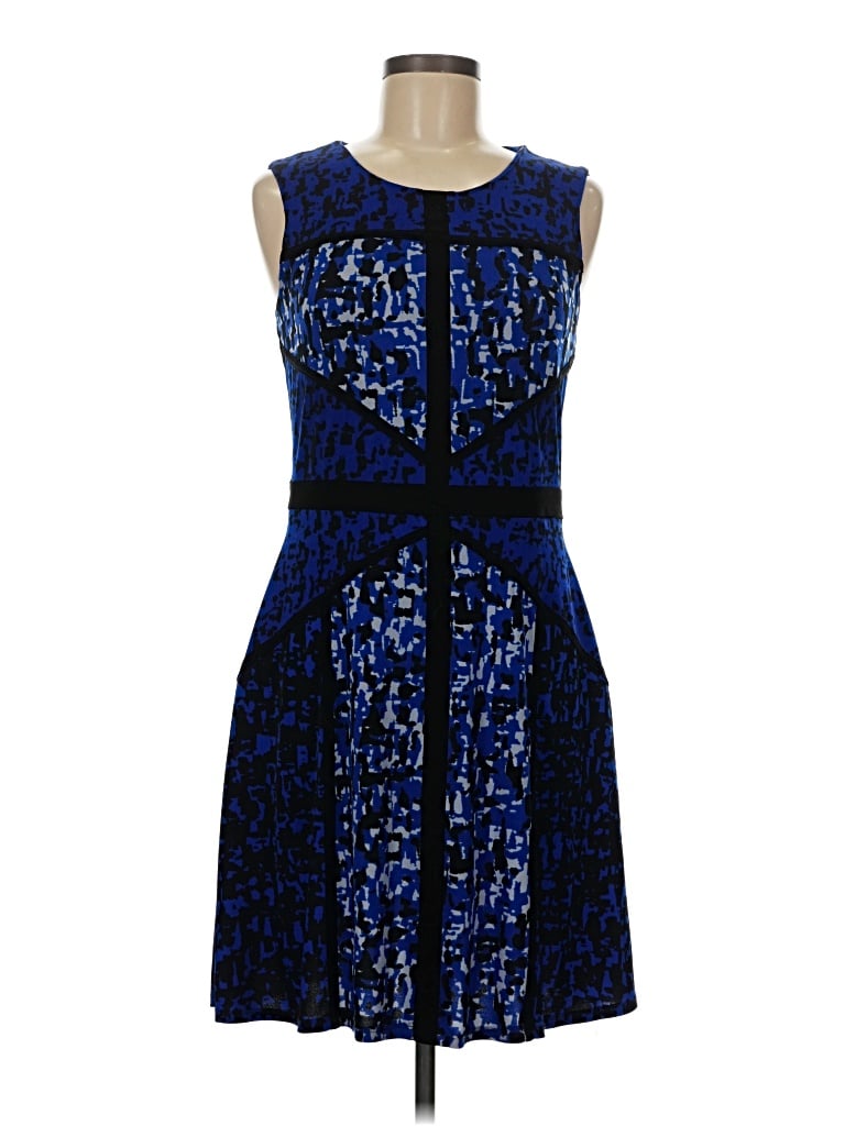 Pre-owned Just Taylor Just... Taylor Cocktail Dress In Blue