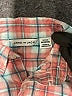 Janie and Jack 100% Cotton Plaid Pink Long Sleeve Button-Down Shirt Size 3-6 mo - photo 3