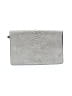 Madewell 100% Leather Silver Gray Leather Clutch One size - photo 2
