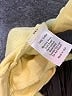 C.M.C 100% Cotton Yellow Sleeveless Top Size XS - photo 8