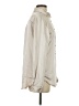 Princess Polly 100% Polyester Metallic Ivory Long Sleeve Blouse Size 4 - photo 4