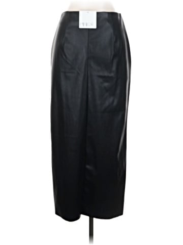 Sans Souci Faux Leather Skirt (view 2)