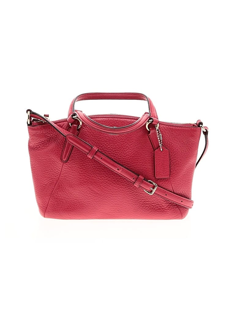 Pre-owned Coach Factory Leather Crossbody Bag In Pink