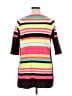 Milly Stripes Pink Black Casual Dress Size 14 - photo 2