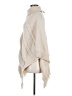 Coco + Carmen 100% Acrylic Ivory Tan Poncho One size - photo 5