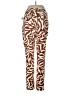 SPANX Print Brown Casual Pants Size L - photo 2