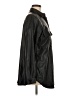 Max Studio 100% Polyester Solid Black 3/4 Sleeve Blouse Size M - photo 4