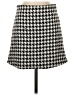 Blue Blush Houndstooth Black Casual Skirt Size S - photo 1