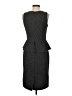 Ann Taylor Tweed Gray Cocktail Dress Size 0 - photo 2