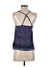 Hollister 100% Polyester Blue Sleeveless Top Size XXS - photo 2