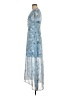 Unbranded 100% Polyester Blue Cocktail Dress Size M - photo 5