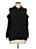 Alfani 100% Polyester Black Sleeveless Blouse Size 12 (petite) - photo 1